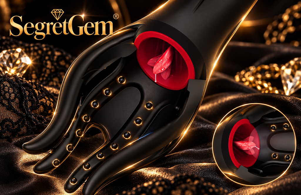SegretGem 3-in-1 – Male Stimulator with 10 Vibration Modes