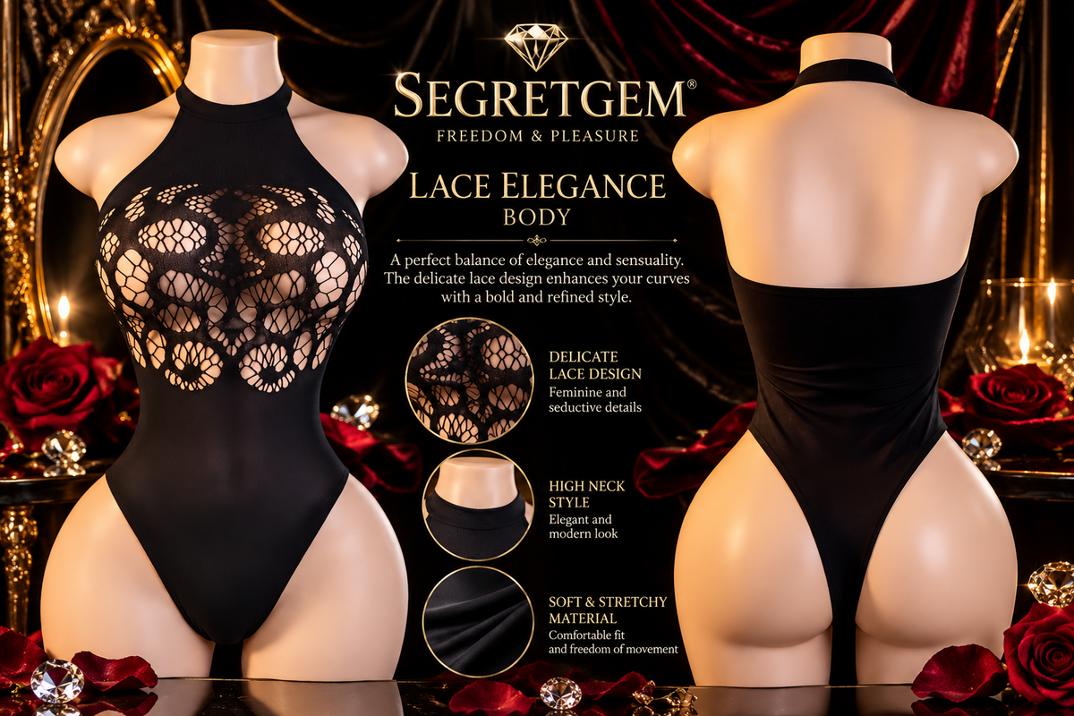 SegretGem® – Lace Elegance

Black Floral Lace Halter Neck Bodysuit