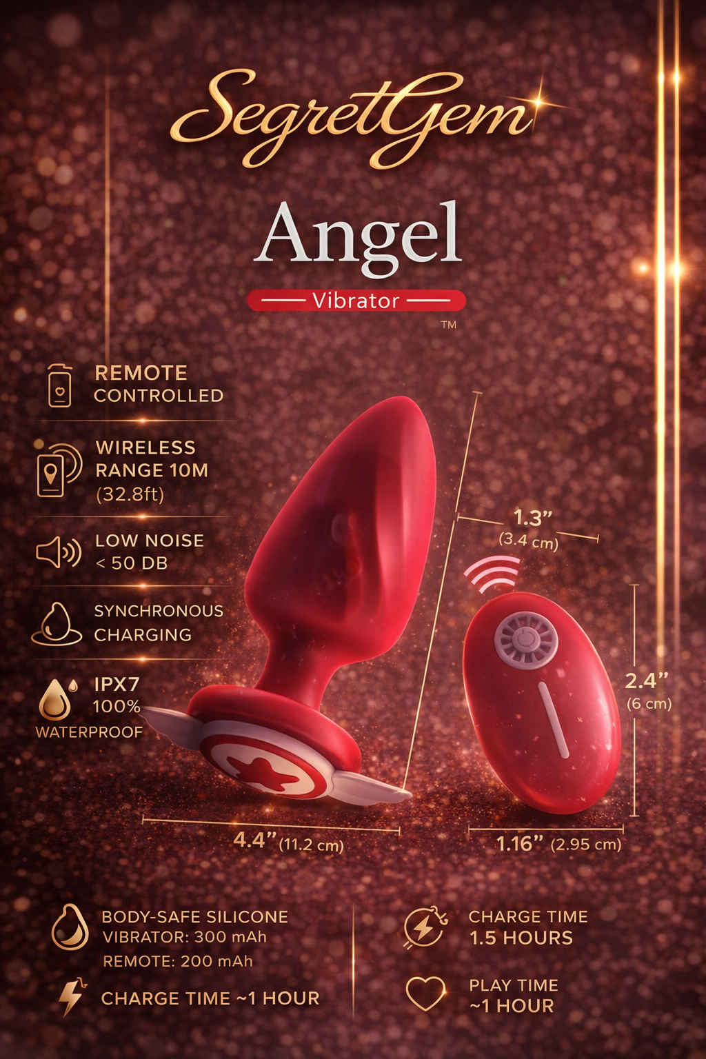 Angel Dildo vibrator